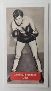 2009 Score Caplin & Rosetti Prize Fighters #10 JAMES J. BRADDOCK USA (C) - Picture 1 of 2