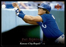 1995 Upper Deck #417 Pat Borders Kansas City Royals