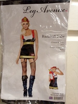 BACKDRAFT BABE SIZE XS/XP VERY SEXY COSTUME  - Image 1 of 4