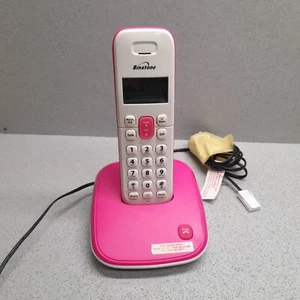 Binatone cyfrowy telefon bezprzewodowy RÓŻOWY - Zdjęcie 1 z 11