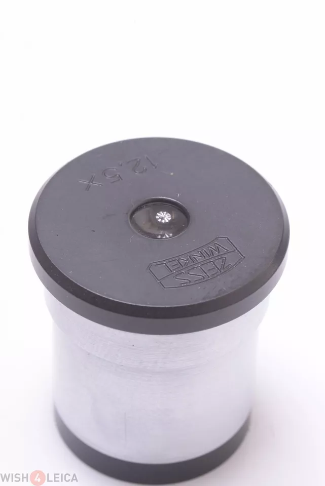 ✅ ОКУЛЯР ZEISS МИКРОСКОП ГЛАЗНАЯ ЛИНЗА WINKEL12.5X МИКРОМЕТР ММ МАСШТАБ ВНУТРИ  - Изображение 1 из 1