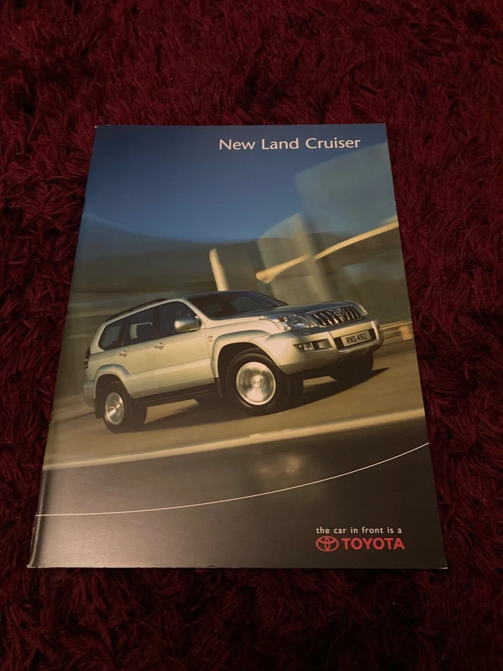 Toyota Land Cruiser Brochure 2003 - UK Issue, Feb 2003 inc LC & Amazon - Image 1 of 1