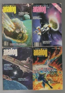 Analog Science Fiction 4 Issues 1977-1978 Fine to VG + Lot 9 - Picture 1 of 2