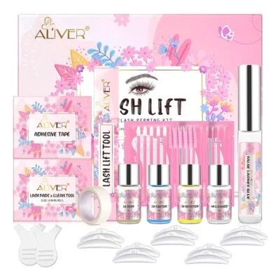Lash Lift Perming Kit Complete Eyelash Extension Brow Lamination AL'IVER NEW UK - Image 1 of 4