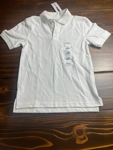 IZOD Shirt, Boys Size Medium, White, Polo, Regular Fit, NWT - Picture 1 of 9