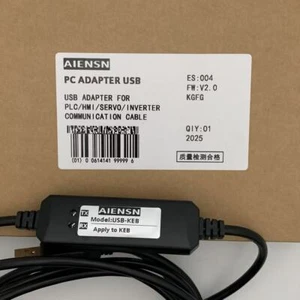 1X for F4 / F5 series inverter RS232 panel ONE USB-KEB KEB debugging cable - Picture 1 of 3