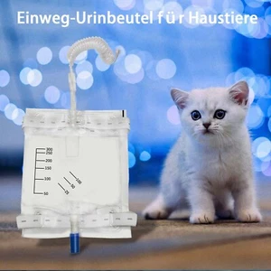 Tier Urin Sammlung Tasche, Veterinär Haustier Hund Katheter Urin Sammlung System - Bild 1 von 9