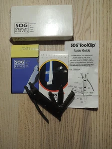 SOG Micro Toolclip Multitool ca. 1990 Neu OVP, SEKI Japan - Bild 1 von 4