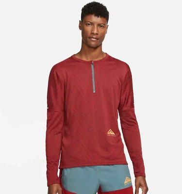 Nike Trail  1/2 Zip Top Mens - Dri-FIT Element Half Zip Top - Black Friday Sale - Image 1 of 4