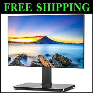 Heavy-Duty Swivel TV Stand for 32-70” LCD/LED TVs – Easy Assembly & Stability - Picture 1 of 11
