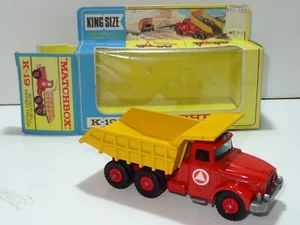 Matchbox KINGSIZE K19 SCAMMELL TIPPER TRUCK (379) - Picture 1 of 7