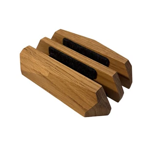 Oakywood Dual Laptop Dock, Vertical Laptop Stand, Oak - Afbeelding 1 van 2