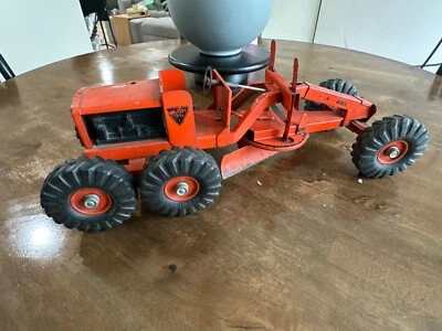 Vintage 1950/1960s Ny-Lint Road Grader Pressed Steel Toy - Image 1 of 4