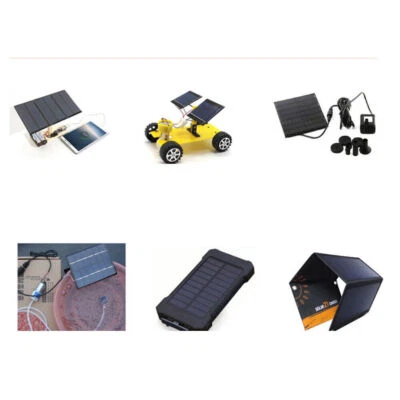 Solarpanel 0.5V 1V 1.5V 2V 2.5V 3V 4V 4.5V 5V 5.5V 6V 7V 10V Solarzelle - Bild 1 von 4