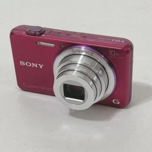 SONY Cyber shot DSC-WX170 18.2MP 10x Digital Camera Pink Japanese only - Picture 1 of 5