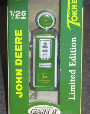 John Deere Quality Tokheim Gearbox 1950s Gas Pump Limited Edition 1/25 Scale New - Image 1 of 4