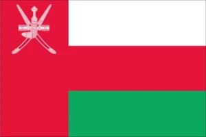 flaggenmeer® Flagge Oman 80 g/m² - Bild 1 von 4