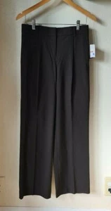 LIZ CLAIBORNE Women's Brown KYLIE Pants Stretch Size 4 Petite Rayon 28x29 4P NWT - Picture 1 of 9