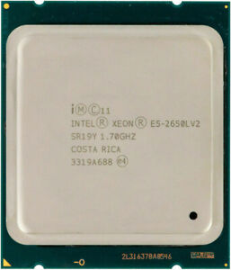 Intel Xeon E5-2650L V2 E5-2650LV2 1.70GHz 10 Core 7.2 GT/s SR19Y CPU Processor