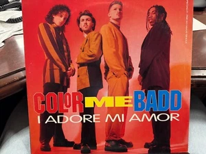 Color Me Badd I ADORE MI AMOR 12" 1991 giant 40154 NEW JACK SWING - Foto 1 di 2