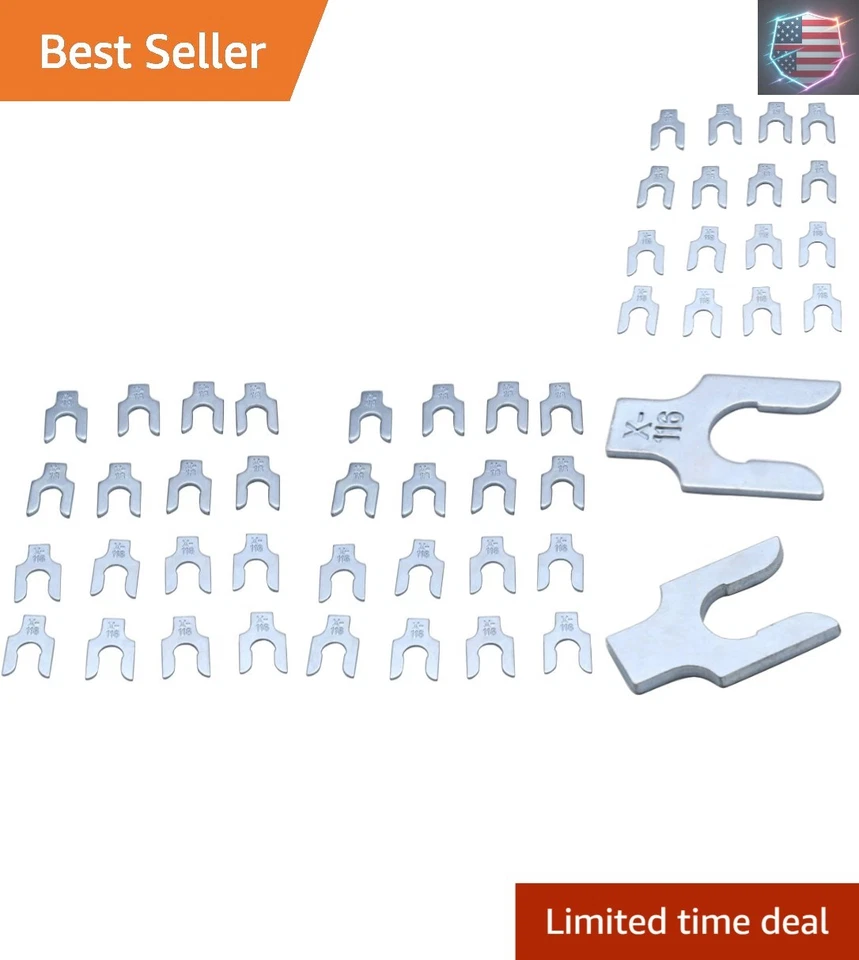 Rust-Resistant Suspension Alignment Shims for Chevy Impala & Chevelle, 32 pcs Foto 1 de 4