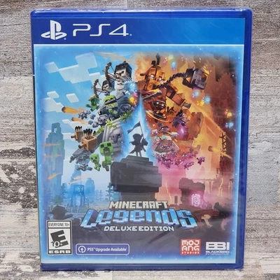 Minecraft Legends Deluxe Edition Playstation 4 BRAND NEW, SEALED - Image 1 of 4