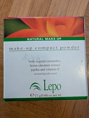 LEPO Make Up Compact Powder Natural Nummer 4 Bio Öko Aus Italien  - Bild 1 von 4