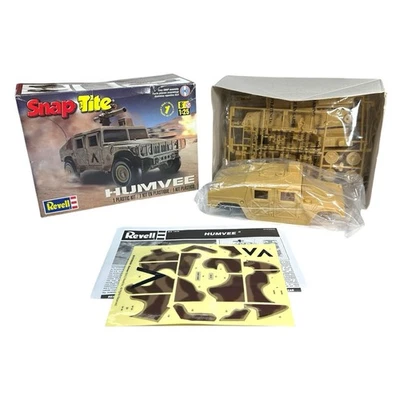 Revell Snap Tite Humvee 1:25 scale Military Model Kit Army Vintage In Wrappers - Image 1 of 3