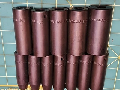 Vintage Craftsman 1/2" Drive 12pc Metric Deep Impact Socket Set 12mm - 27mm USA  - Image 1 of 4