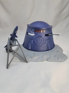 Vintage 1985 Hasbro GI JOE COBRA Battle Station Bunker Incomplete See Desc - Picture 1 of 4