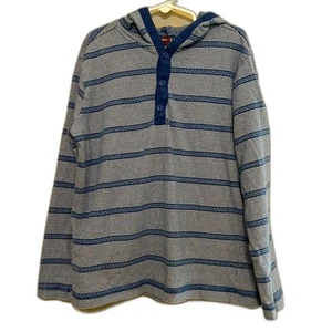 Tea Collection Hoodie Boys Large 8-10 Stripe Hooded Sweatshirt Long Sleeve Shirt - Picture 1 of 6
