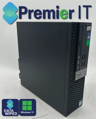 Dell Optiplex 3040 SFF Desktop PC - Intel Core i3-6100 - 4GB RAM + 256GB SSD - Image 1 of 4