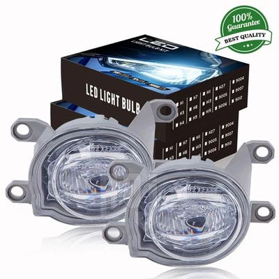 LED Bumper Fog Lights For Toyota Corolla Cross 2022 2023 Right+Left Side - Image 1 of 4