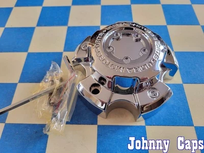 ULTRA MOTORSPORTS Wheels # 89-9854 . NEW CHROME Wheel Center Cap  [79]  (QTY. 1) - Image 1 of 4