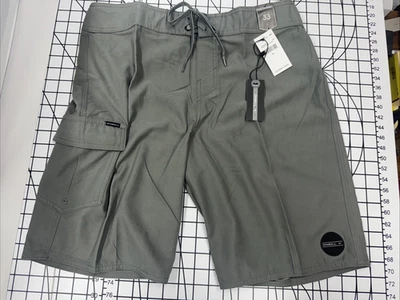 Bañador O'Neill Santa Cruz liso para hombre talla 33 - gris - nuevo Foto 1 de 4