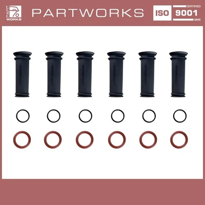 6x Manguito Bujías PORSCHE 996 Carrera 3.4 Boxster S 986 FEBI Foto 1 de 4