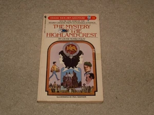 Choose Your Own Adventure 34 THE MYSTERY OF THE HIGHLAND CREST 1984 PB 1st Ed/Pr - Bild 1 von 9