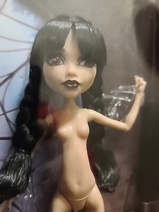 MONSTER HIGH WEDNESDAY ADDAMS NACKTE PUPPE MIT STÄNDER NETFLIX NEUER VERSENDER MATTEL - Bild 1 von 7