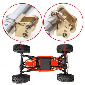 2x Brass Front Rear Tie Rod Fixed Code for RBX10 Ryft 4WD 1/10 Scale Rock RC Car - Picture 1 of 9