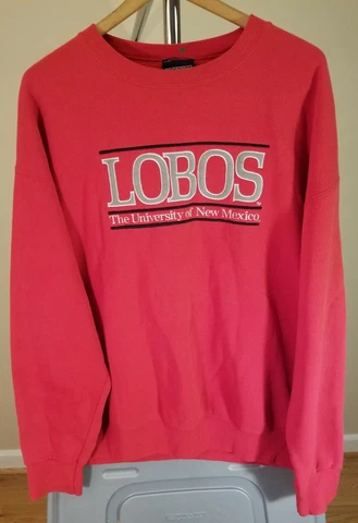 New Mexico Lobos NCAA JanSport Vintage Cherry LOBOS XL Sweatshirt Cover