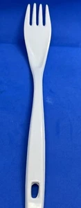 Vintage Melaminware Wender Flipper Gabel weiß Taiwan Cg-74 guter gebrauchter Zustand - Bild 1 von 5