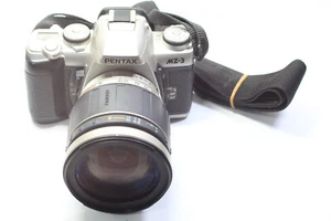 AS IS Pentax MZ-3 35mm SLR Film Camera Tmaron 1:3.8-5.6 28-200mm Lens - Picture 1 of 7