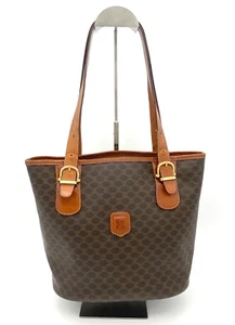 Borsa a tracolla Celine Macadam Triomphe borsa tote a forma di secchio autentica - Foto 1 di 17