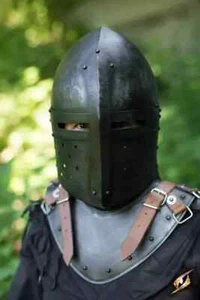 Medieval Sugar Loaf Helmet 18 gauge steel knights worrier Halloween Armor helmet - Picture 1 of 10