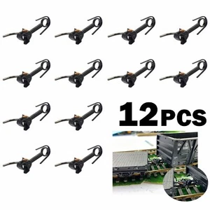 12pcs HO scale Knuckle Couplers with Spring 20mm E-Z Magnetic Railway Coupling - Picture 1 of 8