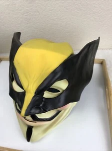 Marvel X-Men Wolverine Disguise Black/Yellow Mask Cosplay Halloween 2004 Rare - Picture 1 of 10