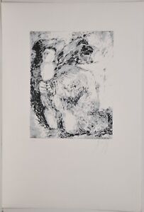 Günter Grass / Lithografie /handsigniert/ 350 Exemplare/ 1970