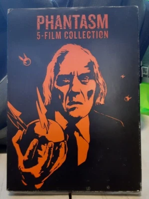 SEALED 5 DVD SET PHANTASM 5 FILM HORROR COLLECTION GLOW N DARK SLIPCOVER - Image 1 of 4