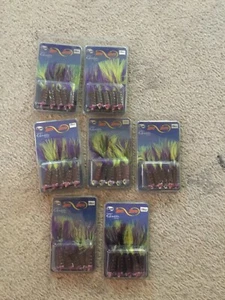 BIOBELT - BIO BUG - 1/8 OZ - GAMAKATSU HAKEN - MENGE X7 PACKUNGEN - NEU - BB1809 LILA - Bild 1 von 3