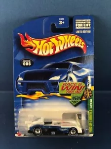 HOT WHEELS 2002 TREASURE HUNT LE PANOZ LMP-1 ROADSTER S REAL RIDERS TIRES - Picture 1 of 1